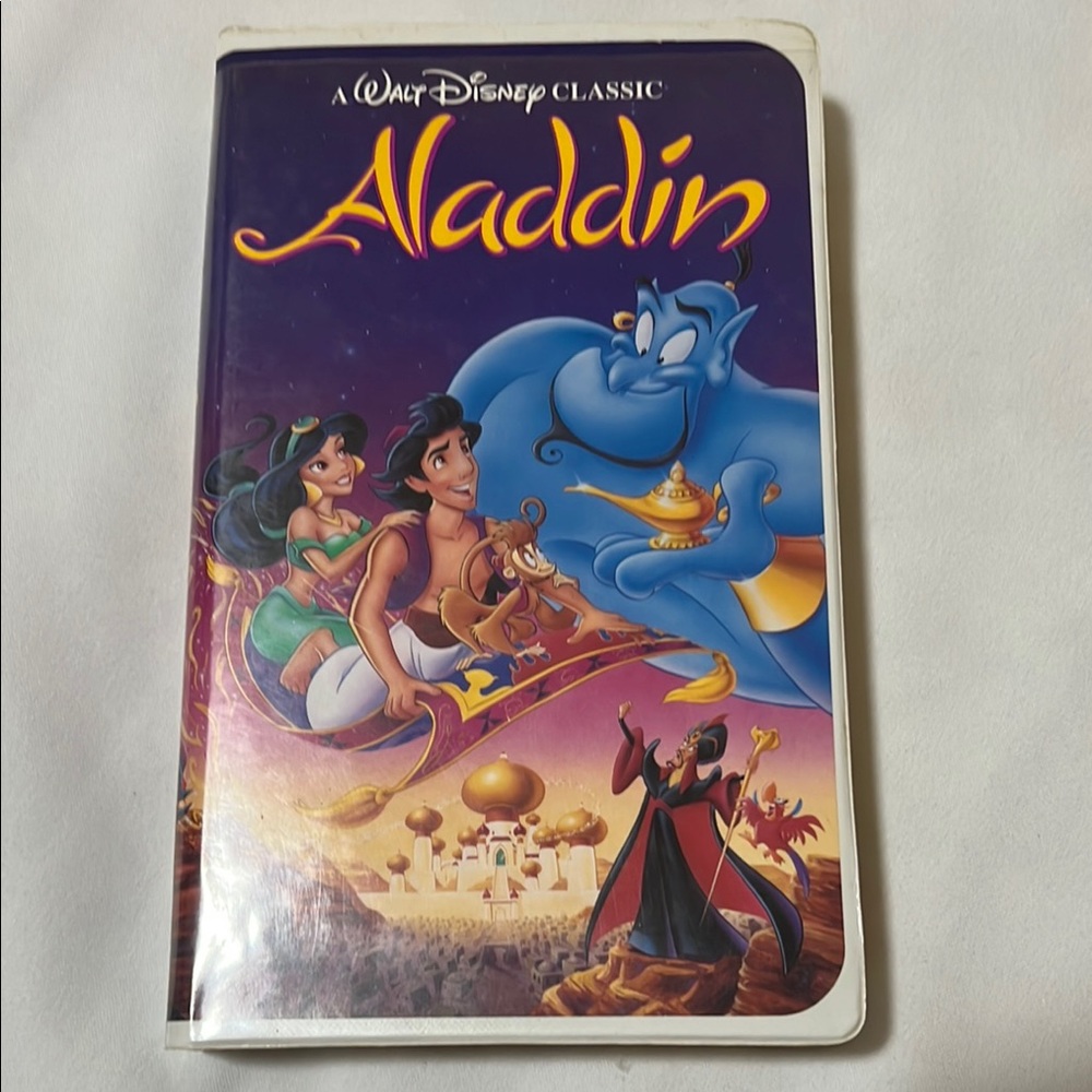 Disney Aladdin VHS Movie